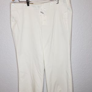 New with Tags - J. CREW White Pants Size 12